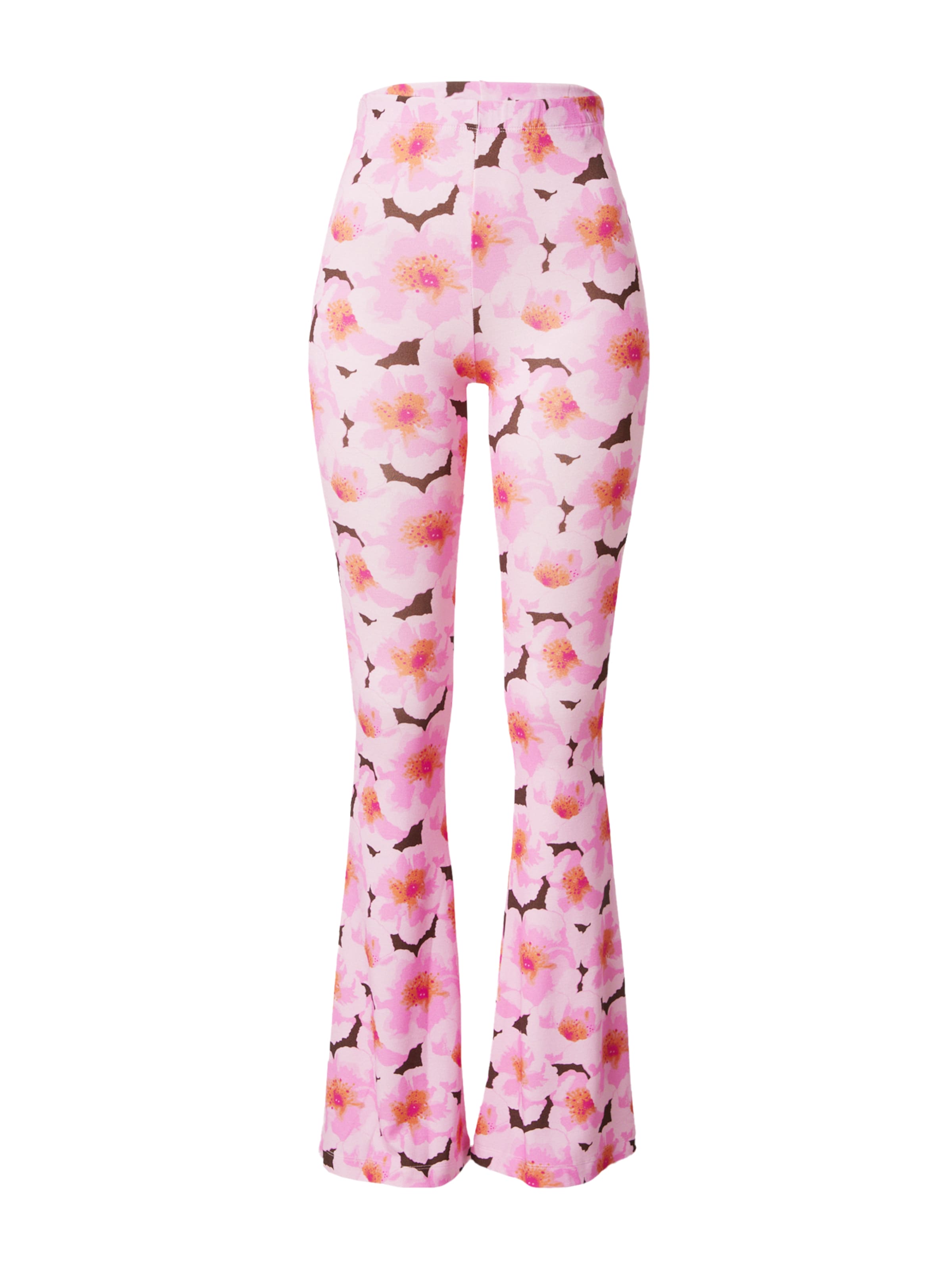 Flared Pantaloni di CATWALK JUNKIE in rosa: frontale
