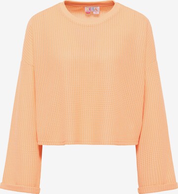 IZIA Sweatshirt in Orange: front