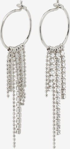Pilgrim Earrings 'Maja' in Silver: front