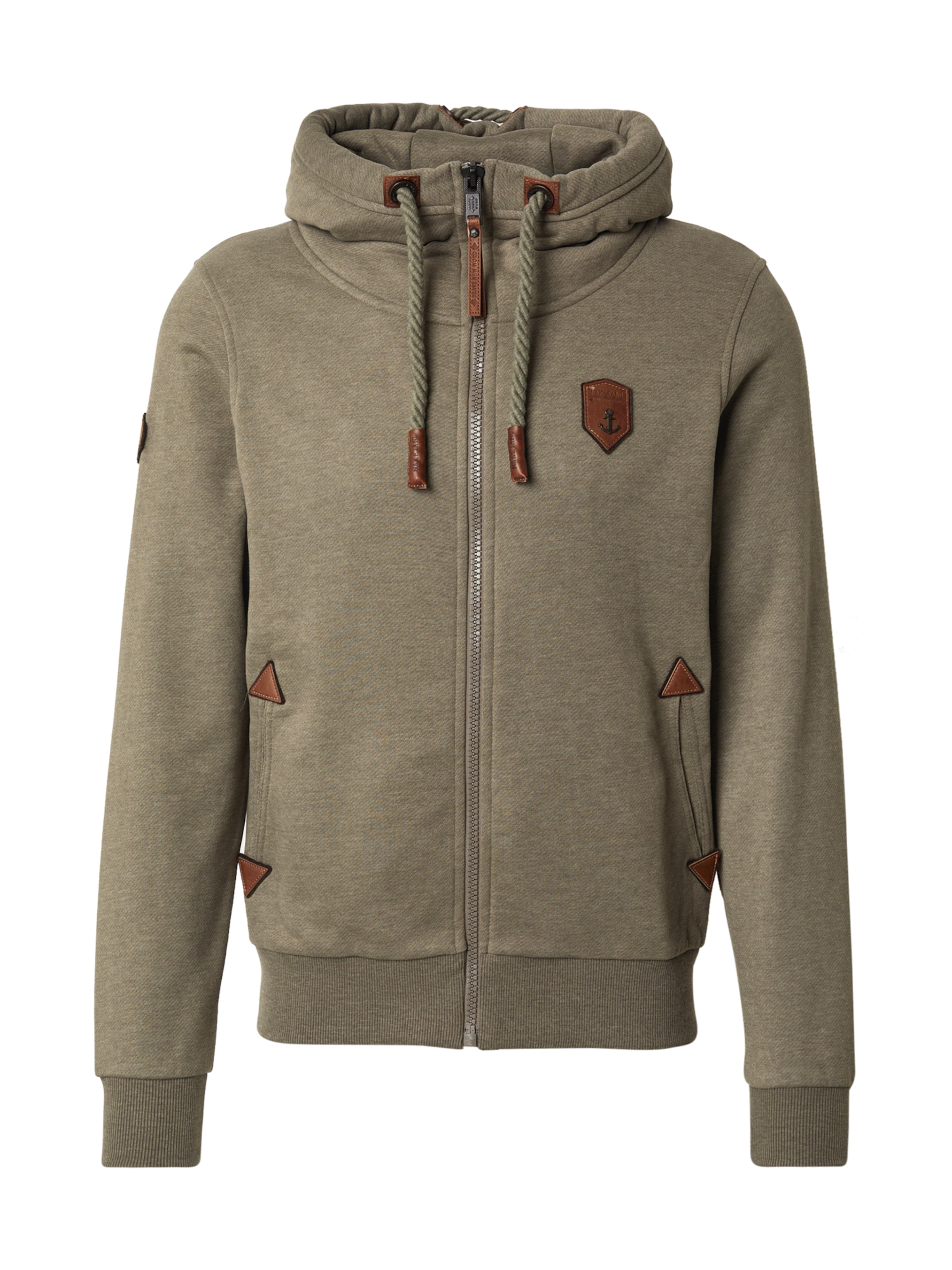 naketano Sweatjakke i grøn: forside