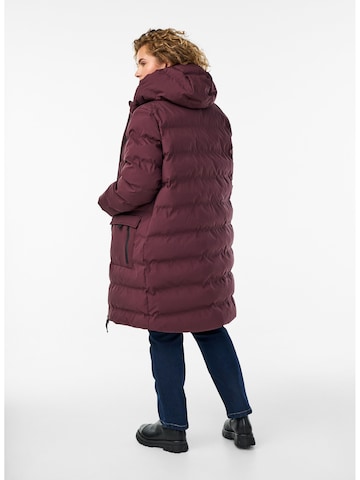 Zizzi - Abrigo de invierno 'Msealed' en rojo