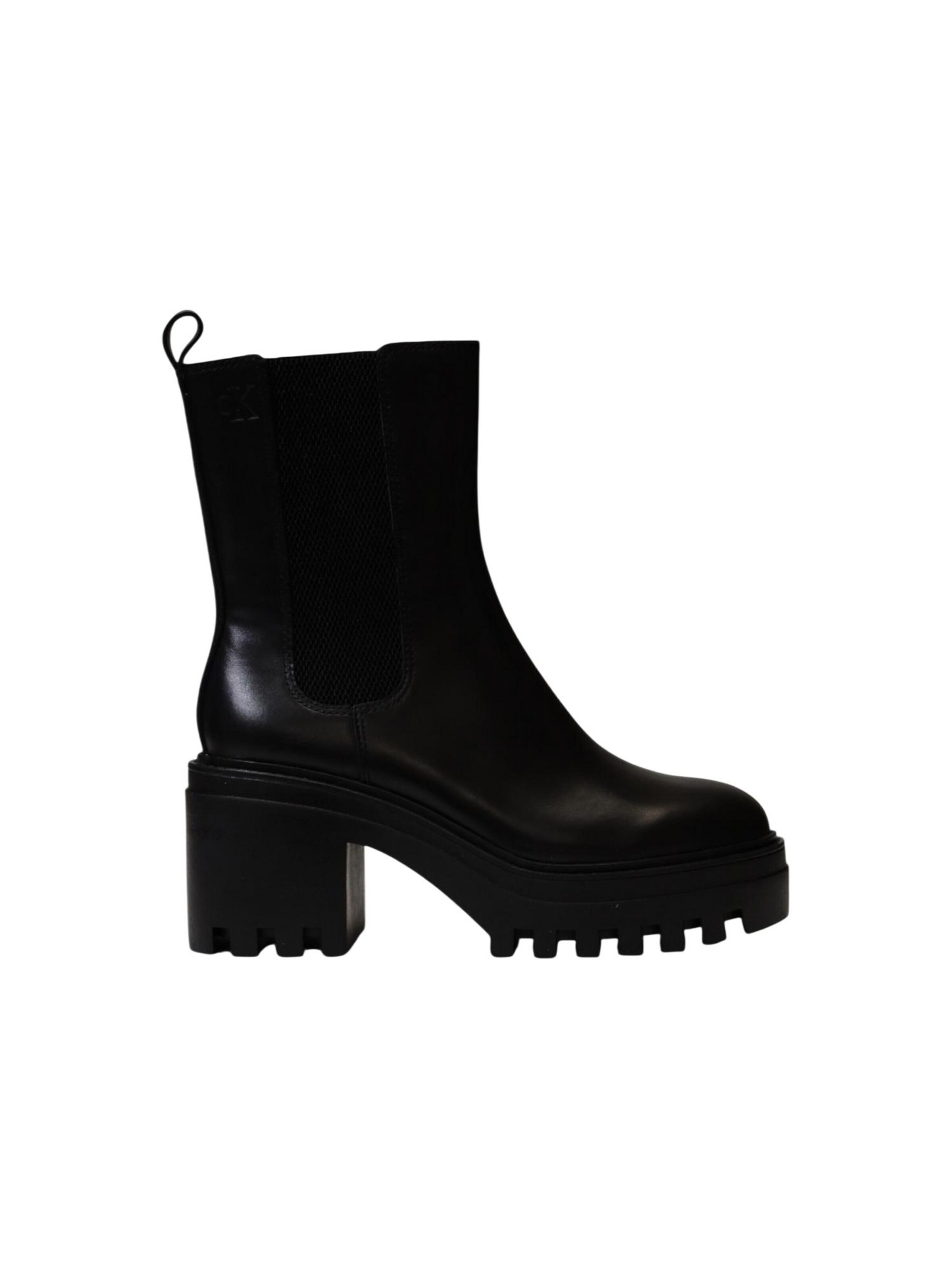 Boots chelsea di Calvin Klein in nero: frontale