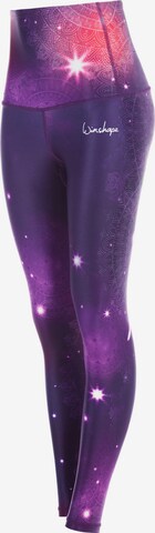 Winshape Skinny Workout Pants 'HWL102' in Purple