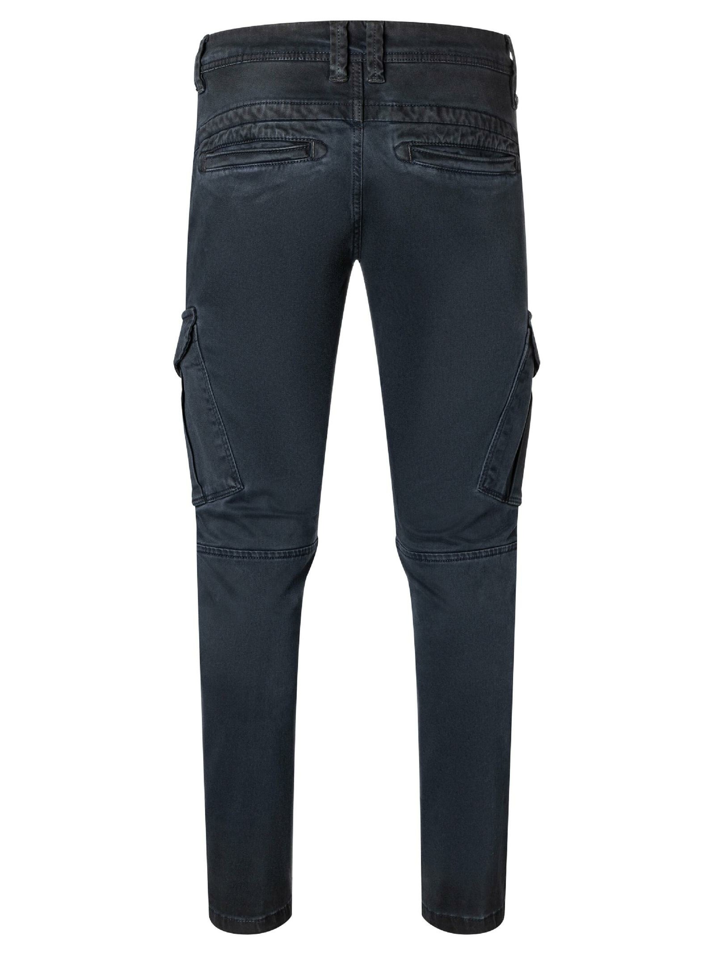 TIMEZONE Regular Cargohose 'Niklas' in Blau