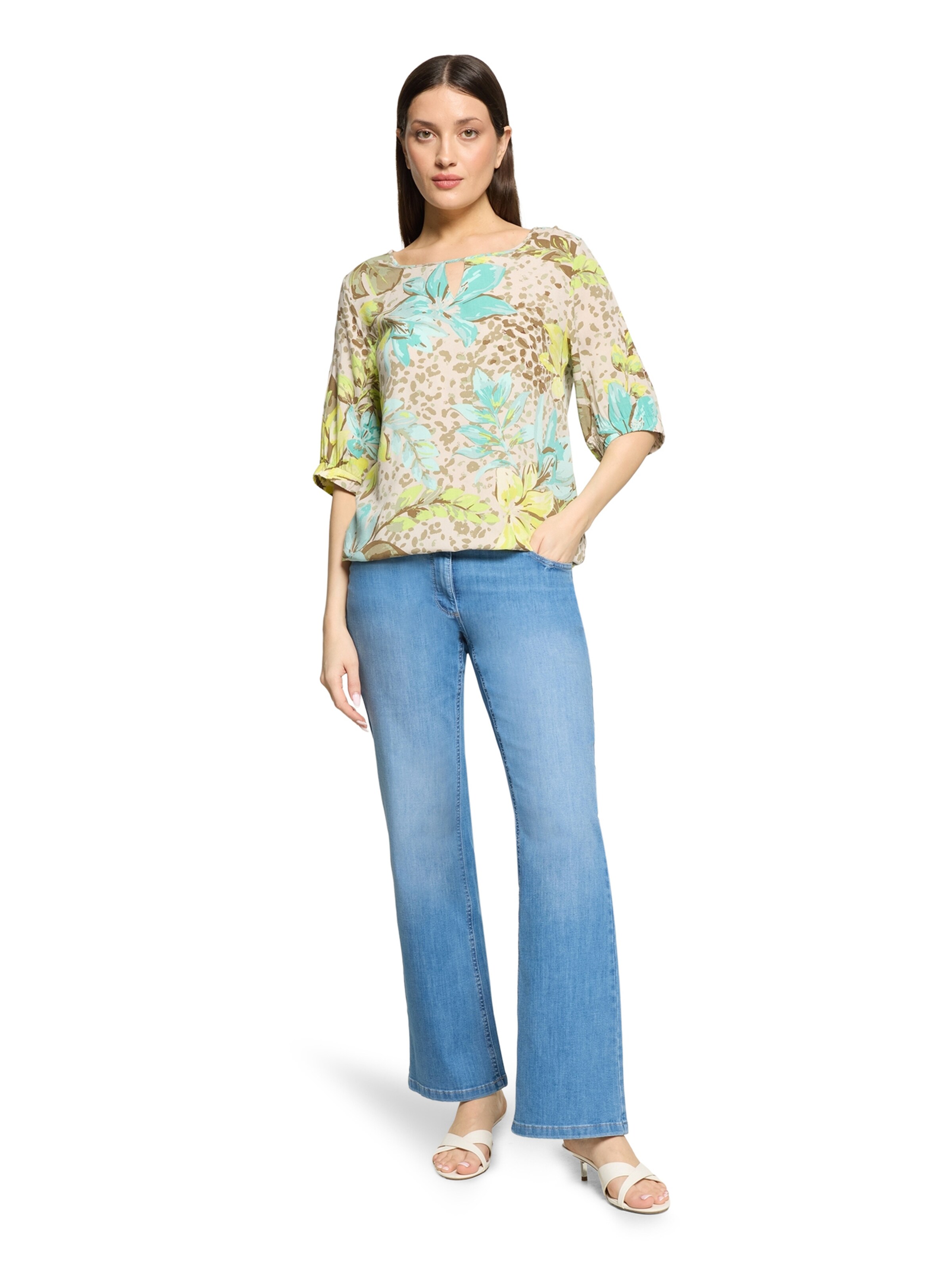 Chemisier Betty Barclay en beige