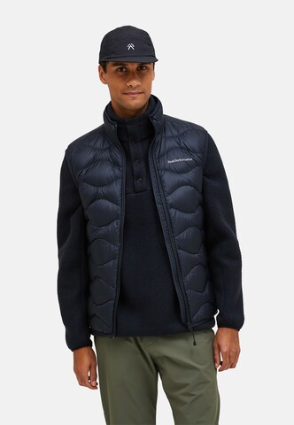 PEAK PERFORMANCE Bodywarmer 'Helium' in Zwart: voorkant