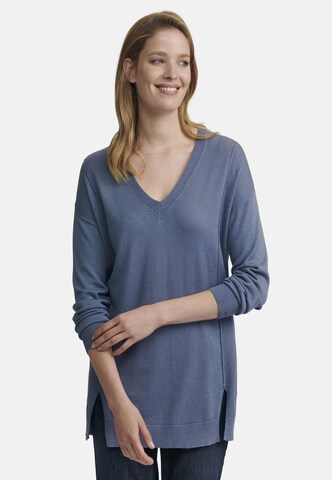 Pull-over Emilia Lay en bleu : devant