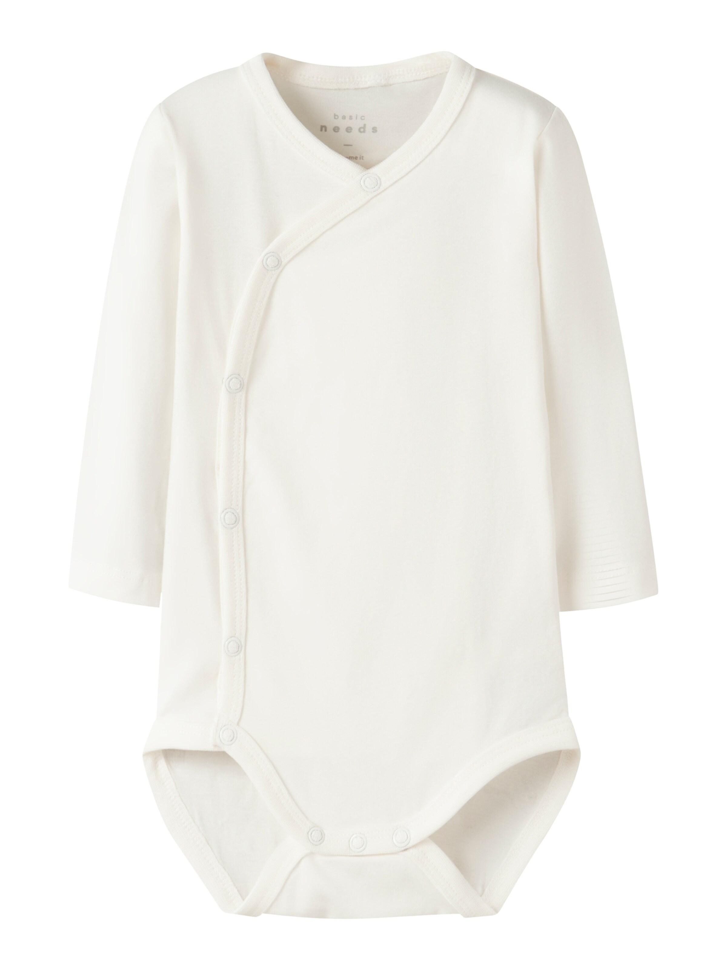 NAME IT Ползунки/боди 'NBFVULLA' в Белый: спереди