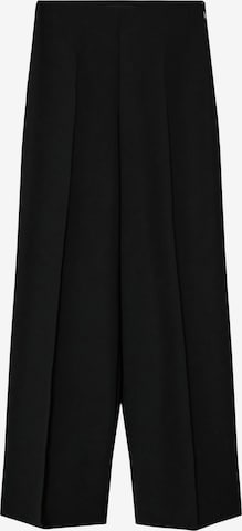 MANGO Wide leg Pants 'Justo' in Black: front