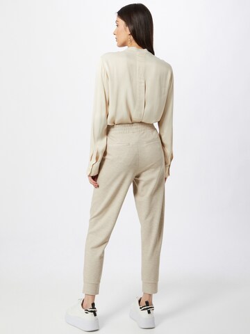 Effilé Pantalon 'Chiorini' Someday en beige