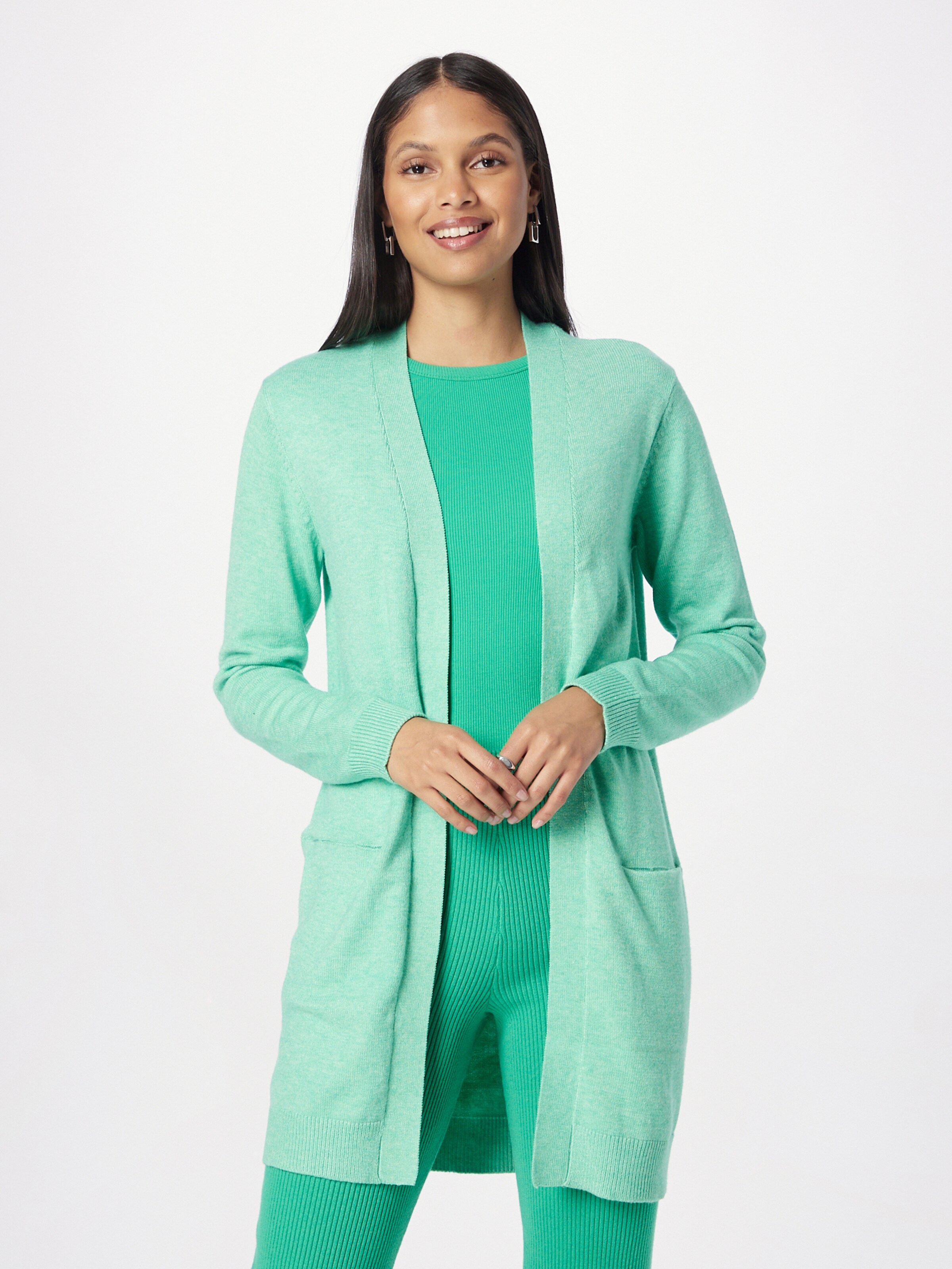 Ladies mint green on sale cardigan