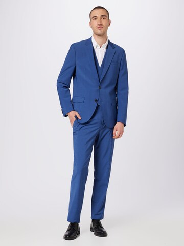 Coupe slim Costume 'Henry Getlin' HUGO en bleu : devant