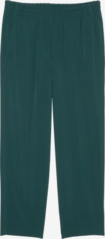 Marc O'Polo Широка кройка Панталон в зелено: отпред