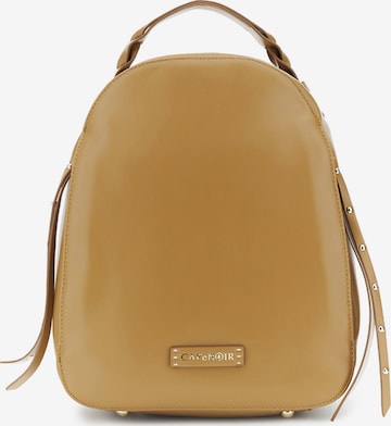 CAFè NOIR Backpack in Brown: front