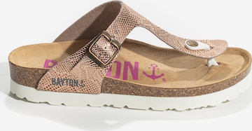 Bayton T-bar sandals 'Cairns' in Pink