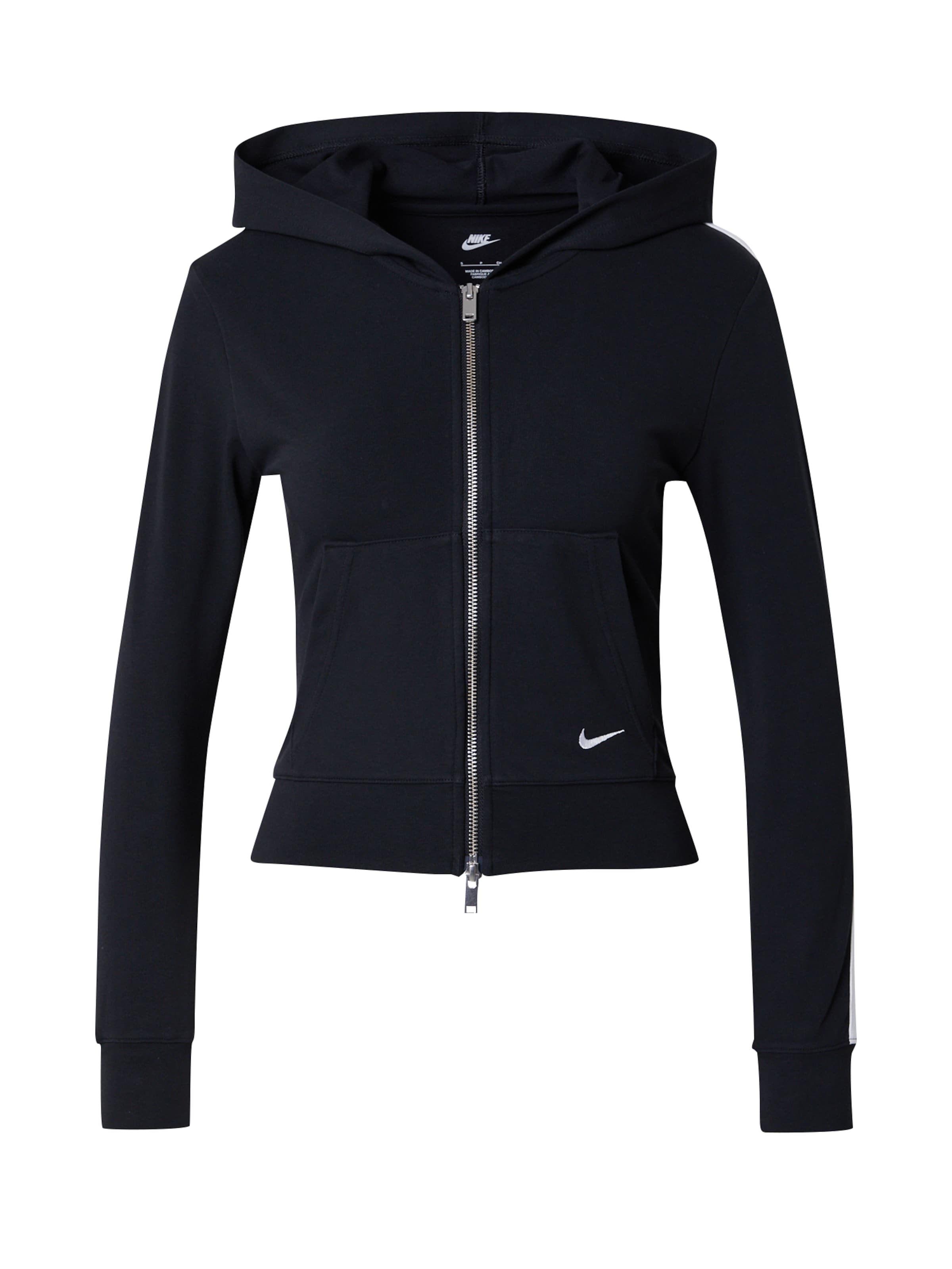 Nike SportswearGornji dio trenirke - crna boja: prednji dio