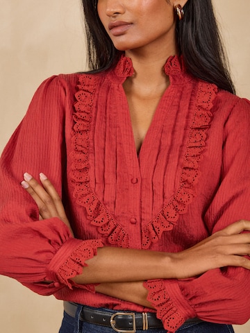 love & roses - Blusa en rojo