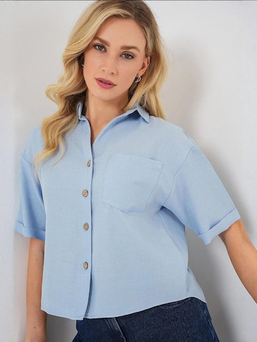 Bigdart Blouse in Blue