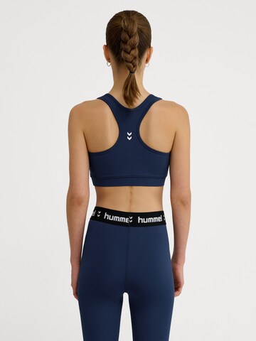 Hummel Bustier Sport-BH 'Pulse' in Blau
