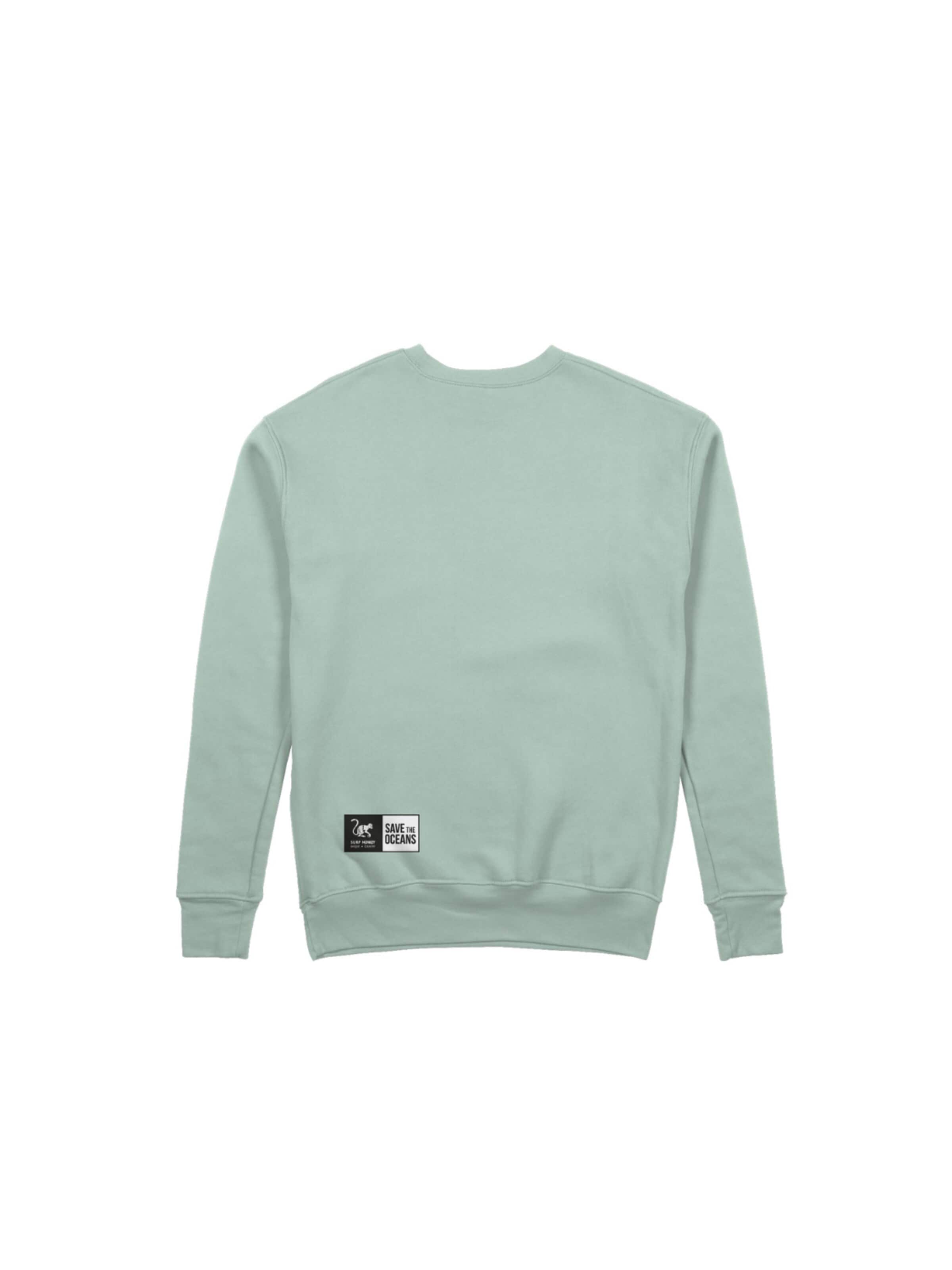 Surf Monkey Sweatshirt in Green