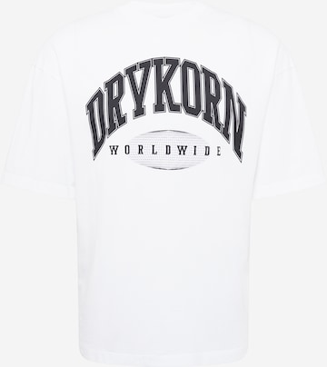 DRYKORN - Camiseta 'HUNT' en blanco: frente