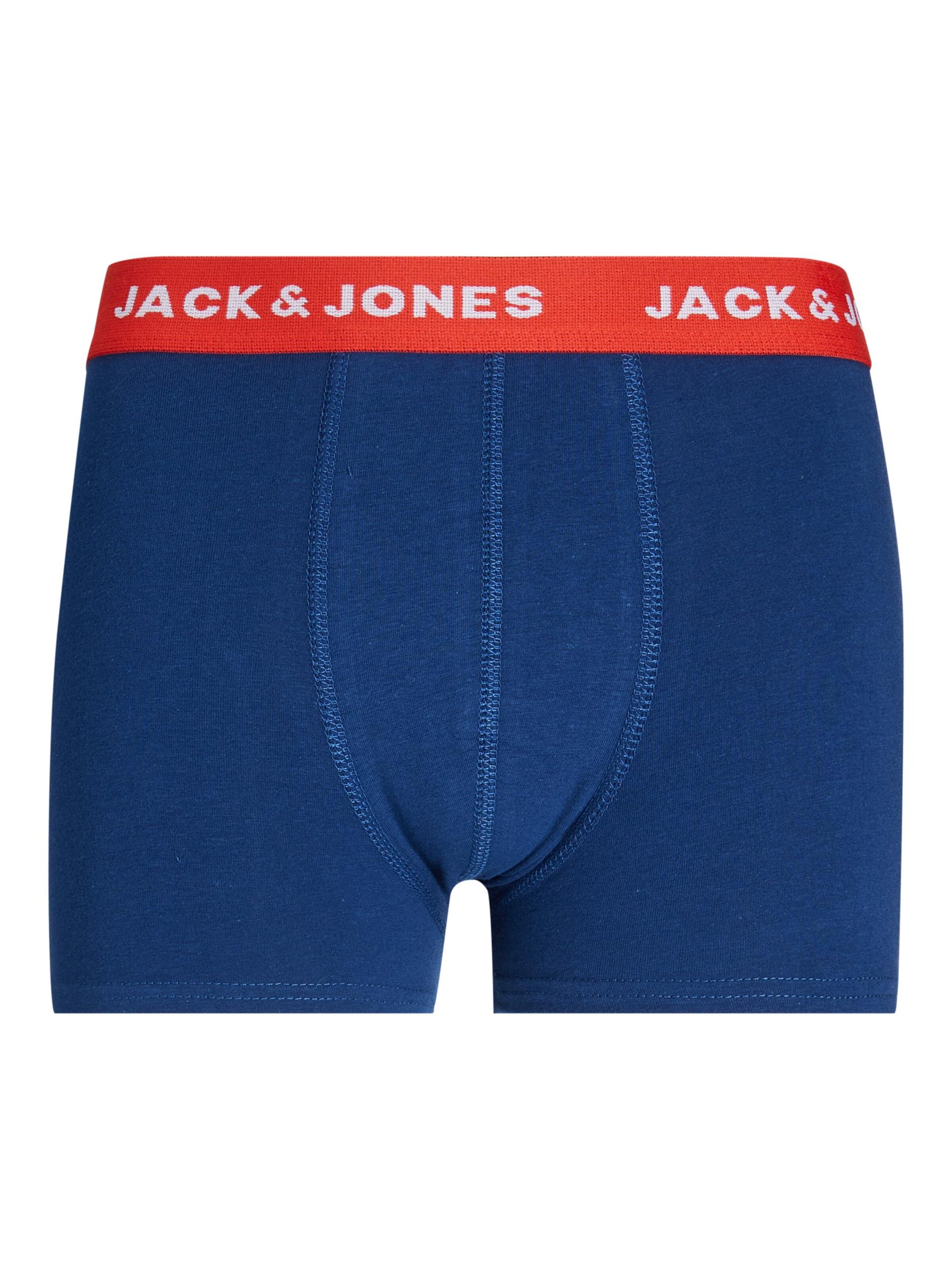 Enfants 92-140 Sous-vêtements Jack & Jones Junior en Bleu Foncé, Bleu Nuit, Noir 