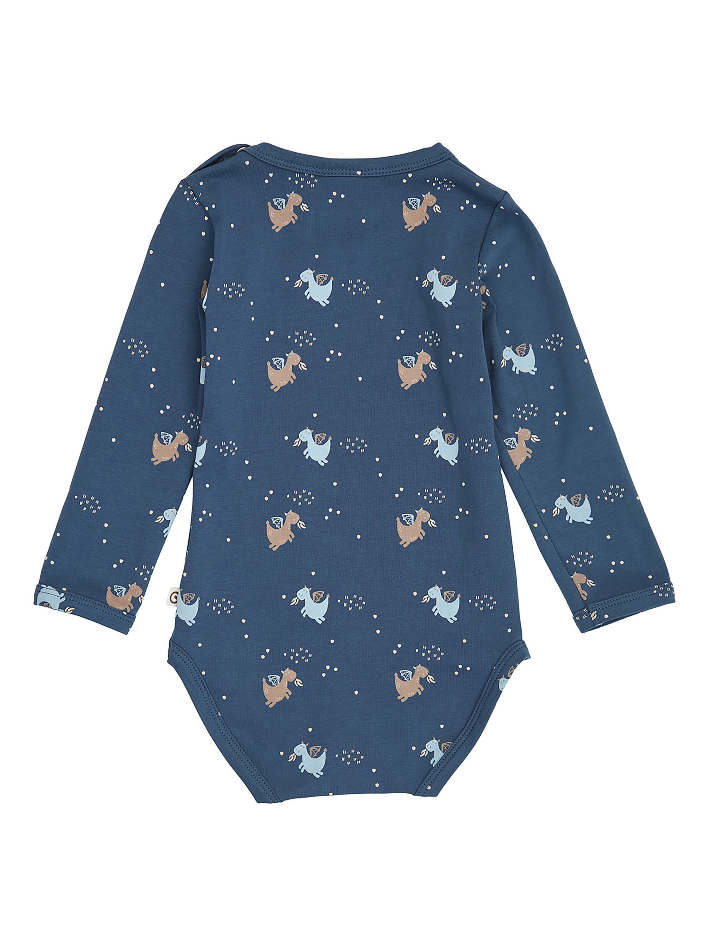 Müsli - Pijama entero/body en azul
