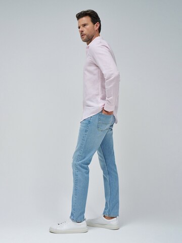 Coupe regular Chemise 'Birmingham' Salsa Jeans en rose