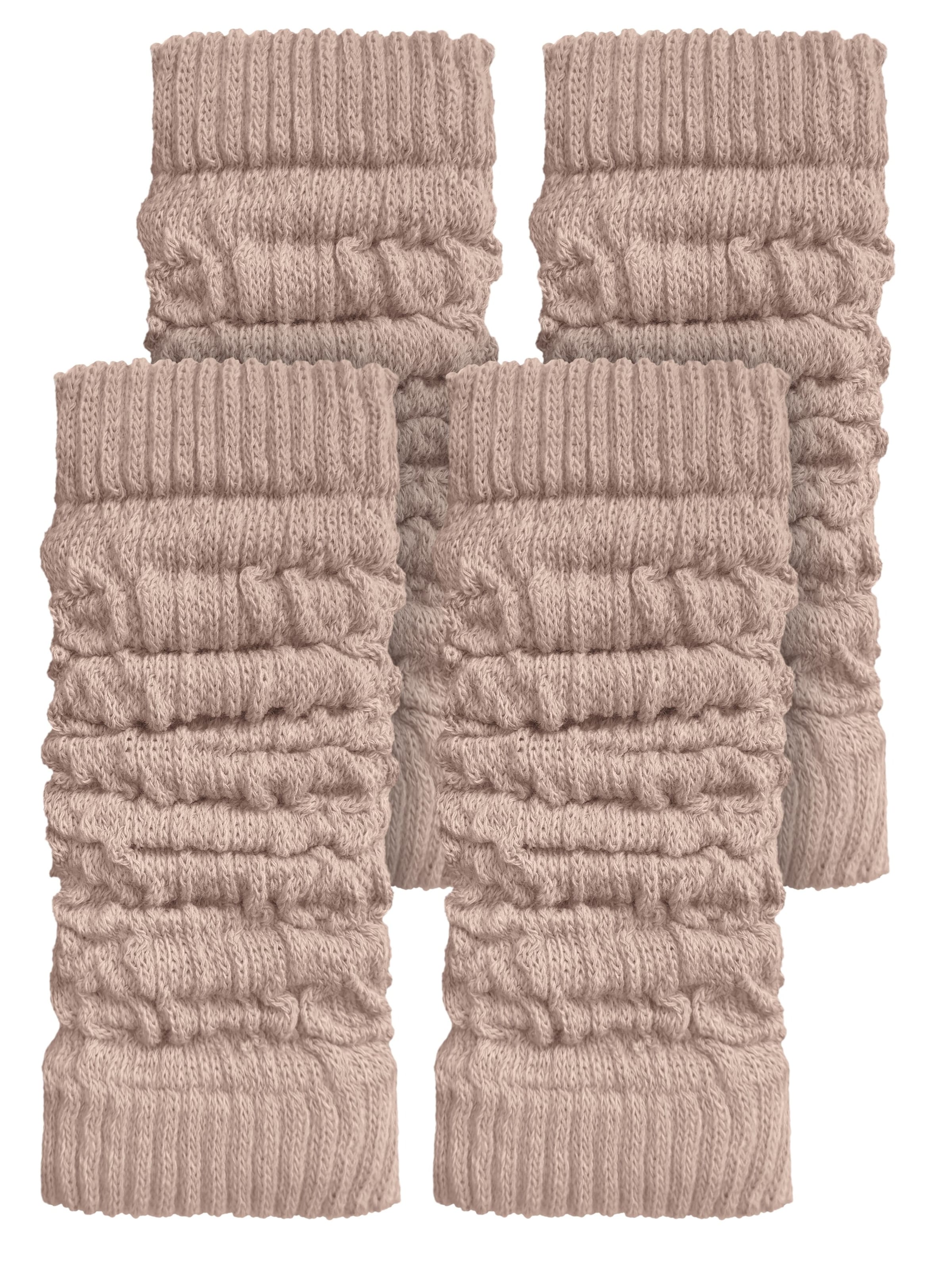 Manchettes normani en beige : devant