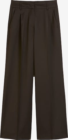 Marc O'Polo Bandplooibroek in Bruin: voorkant