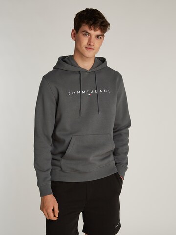 Tommy Jeans Μπλούζα φούτερ σε γκρι: μπροστά