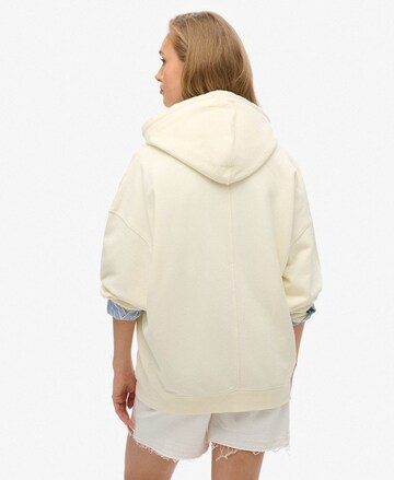 Superdry Sweat jacket 'Studios' in White