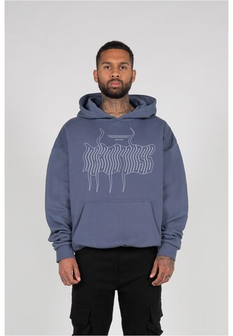 MJ Gonzales Sweatshirt in Blau: Vorderseite