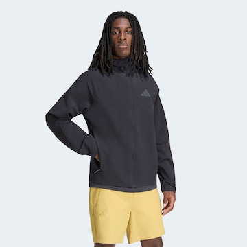 ADIDAS TERREX Outdoor jacket in Black: front