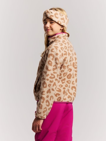 PROTEST Fleece jas 'PRTBlond JR' in Bruin