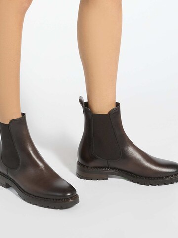 Chelsea Boots 'Poema' Dune LONDON en marron