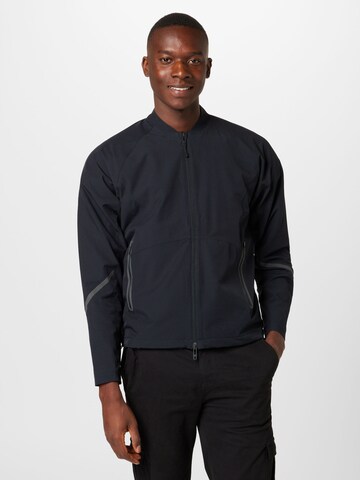 UNDER ARMOUR Athletic Jacket 'Unstoppable' in Black: front