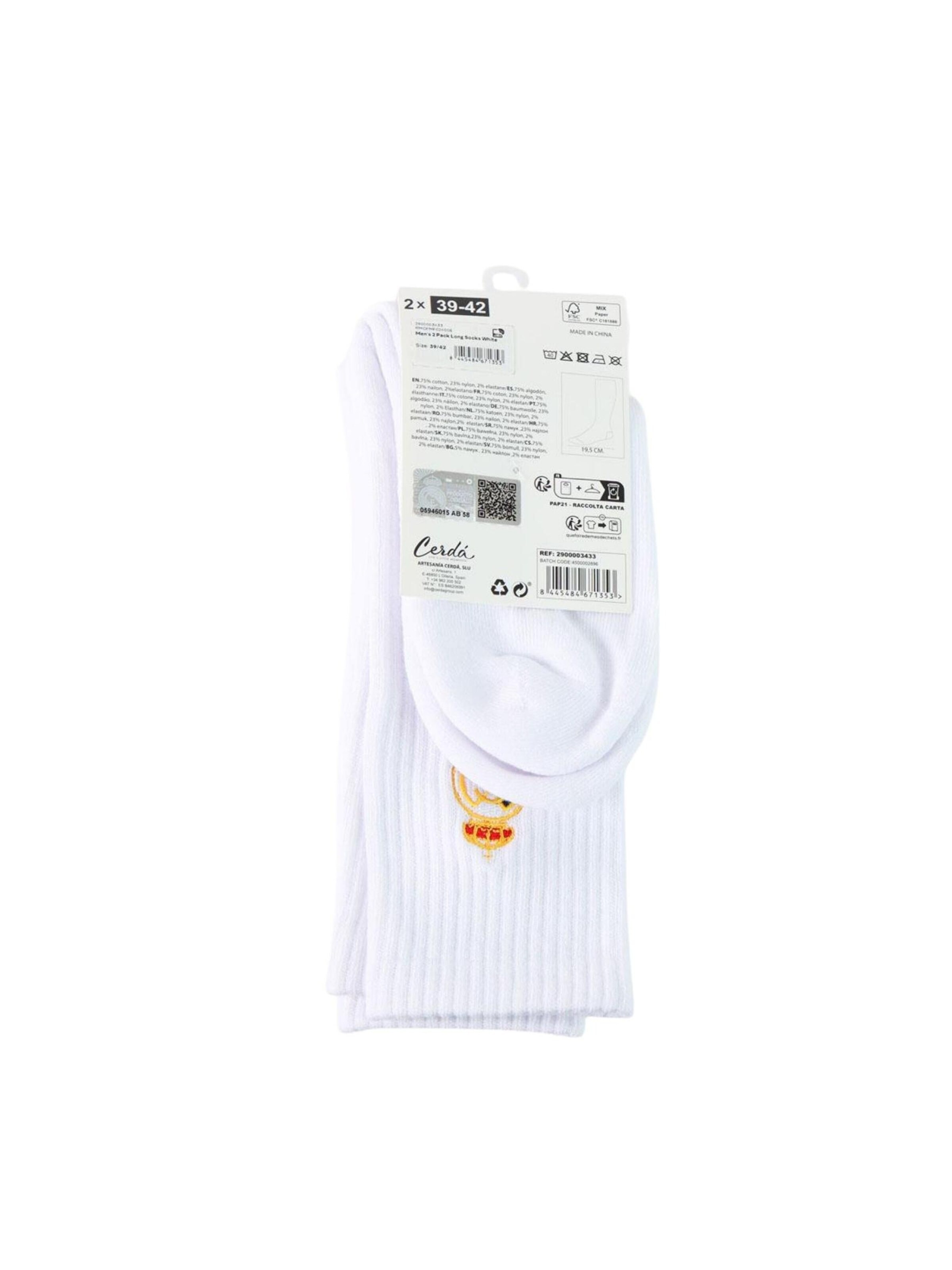 Cerdá Socken 'Real Madrid'‌‌‌‌‌‌‌ in Weiß