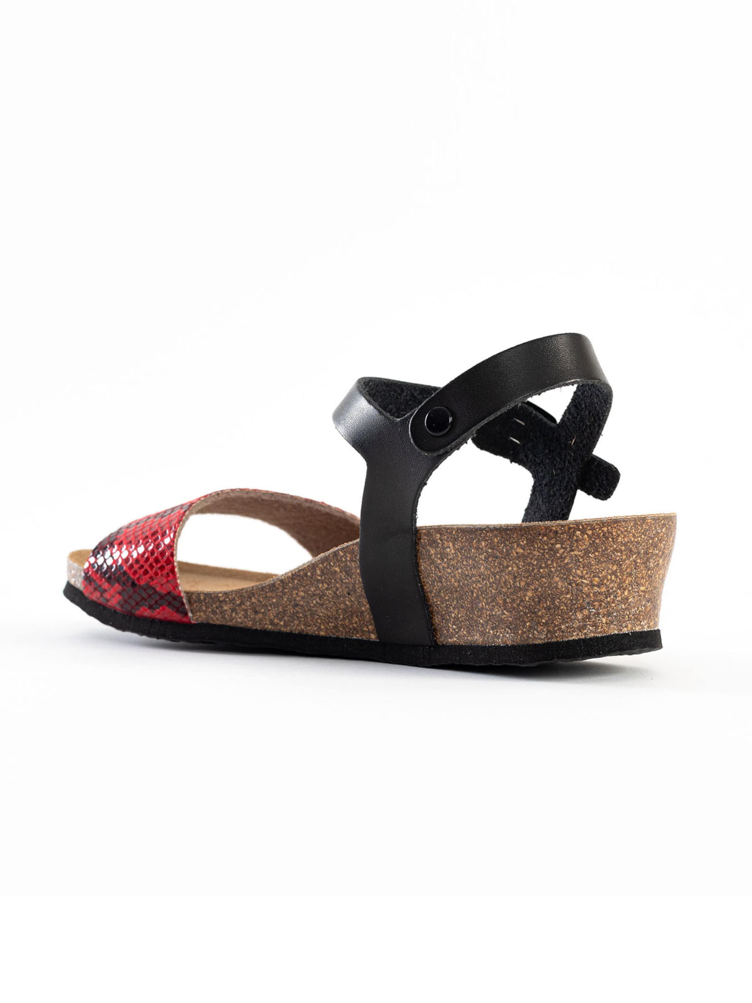 Bayton - Sandalias con hebilla 'Wodonga' en rojo