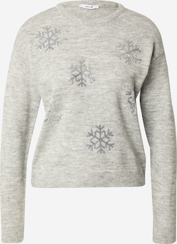 ABOUT YOU - Pullover 'Gin' em cinzento: frente