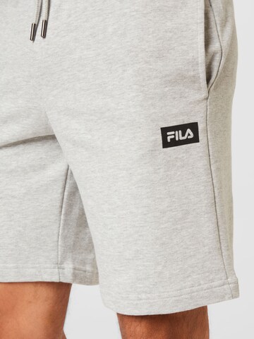 FILA Regular Sports trousers 'Bšltow' in Grey
