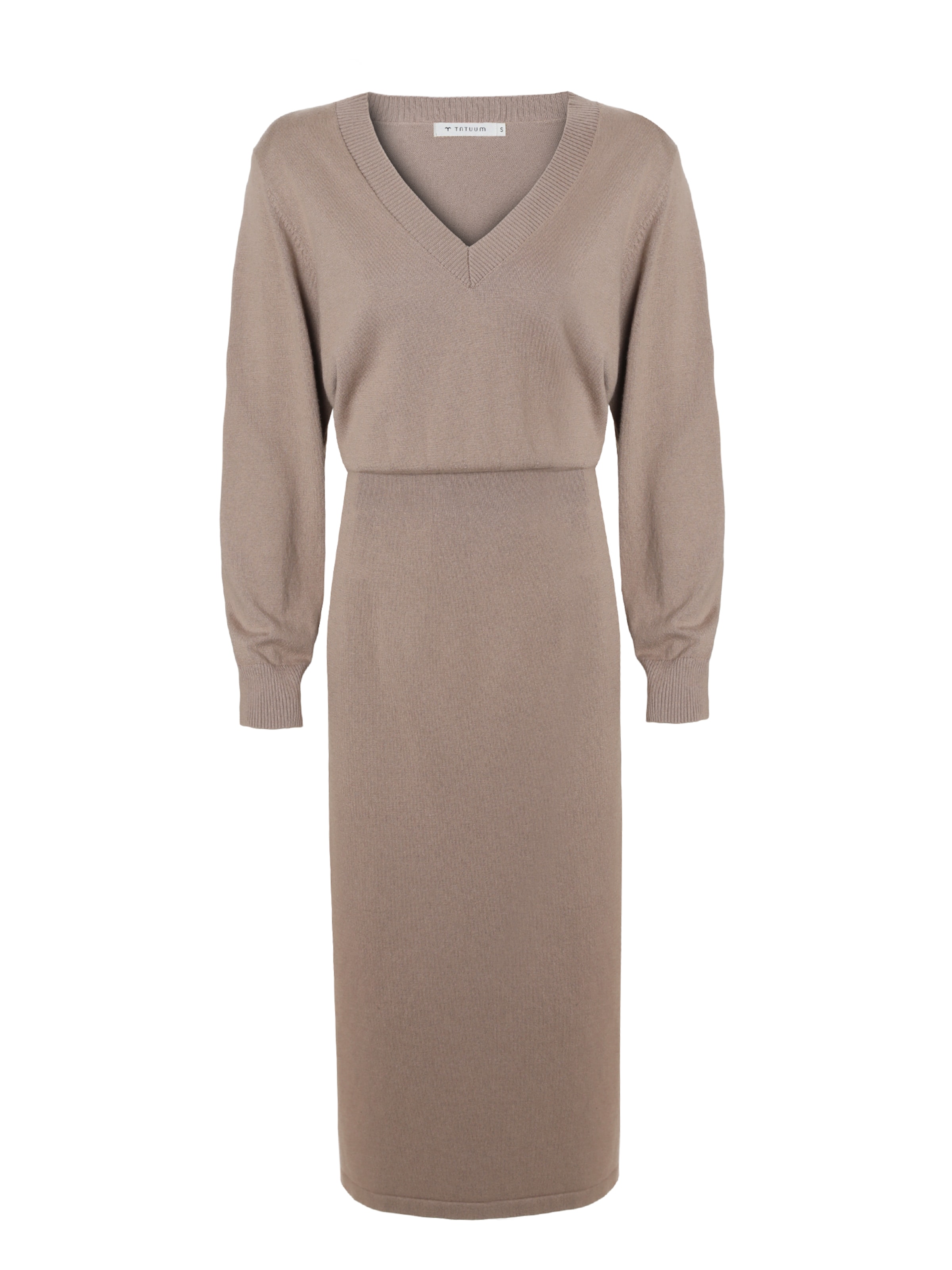 TATUUM Трикотажное платье 'JASMINE' в Бежевый: спереди