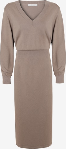 Robes en maille 'JASMINE' TATUUM en beige : devant
