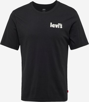 LEVI'S ® - Camiseta 'SS Relaxed Fit Tee' en negro: frente