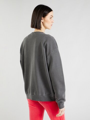 Sweat-shirt 'Trefoil' ADIDAS ORIGINALS en gris