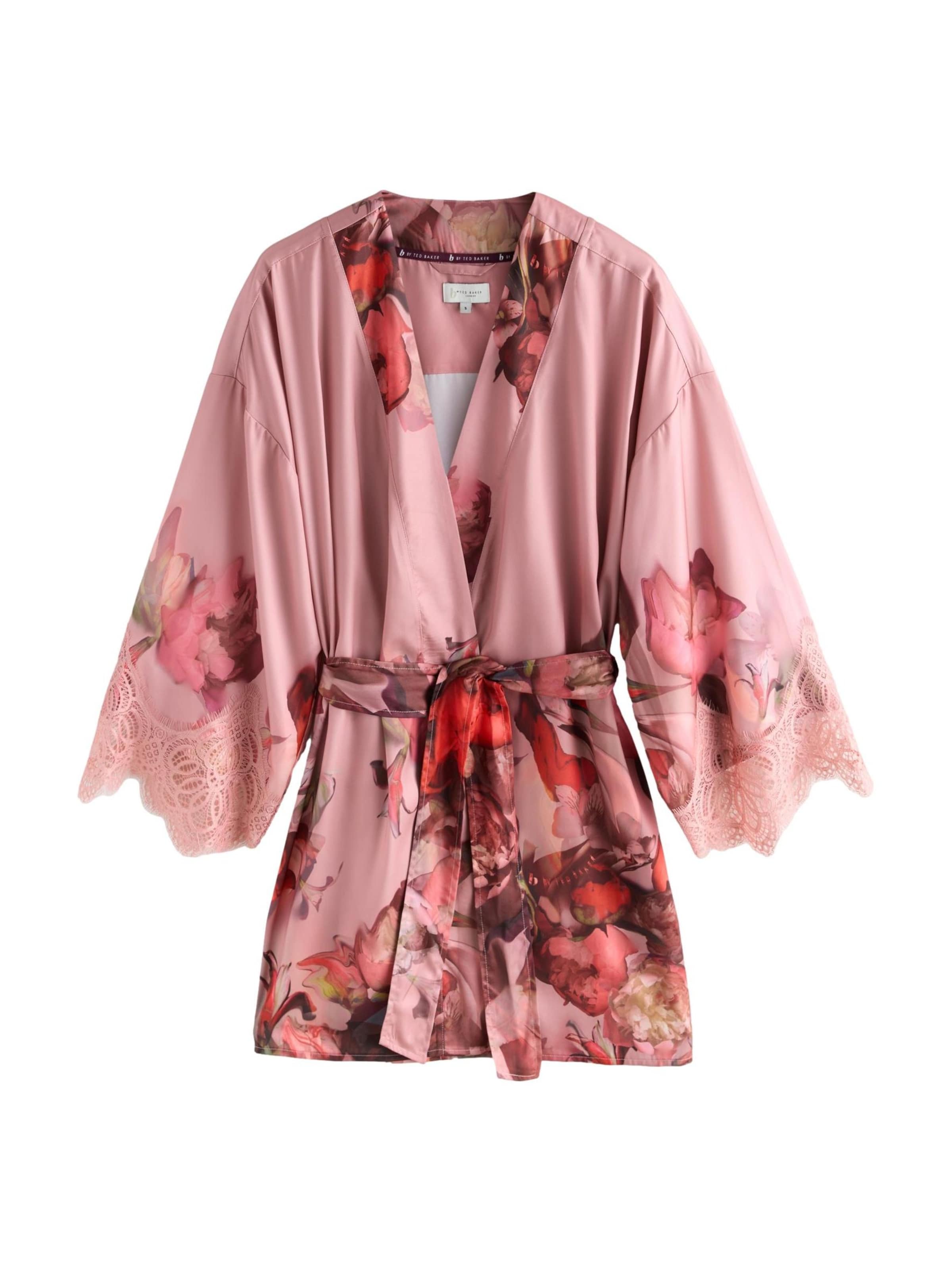 B by Ted Baker Morgenmantel in Pink: Vorderseite