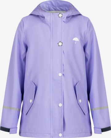 Veste fonctionnelle Schmuddelwedda en violet : devant