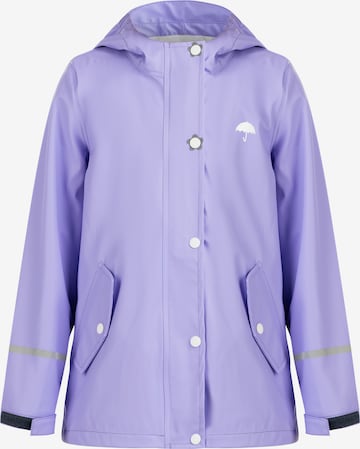 Veste fonctionnelle Schmuddelwedda en violet : devant