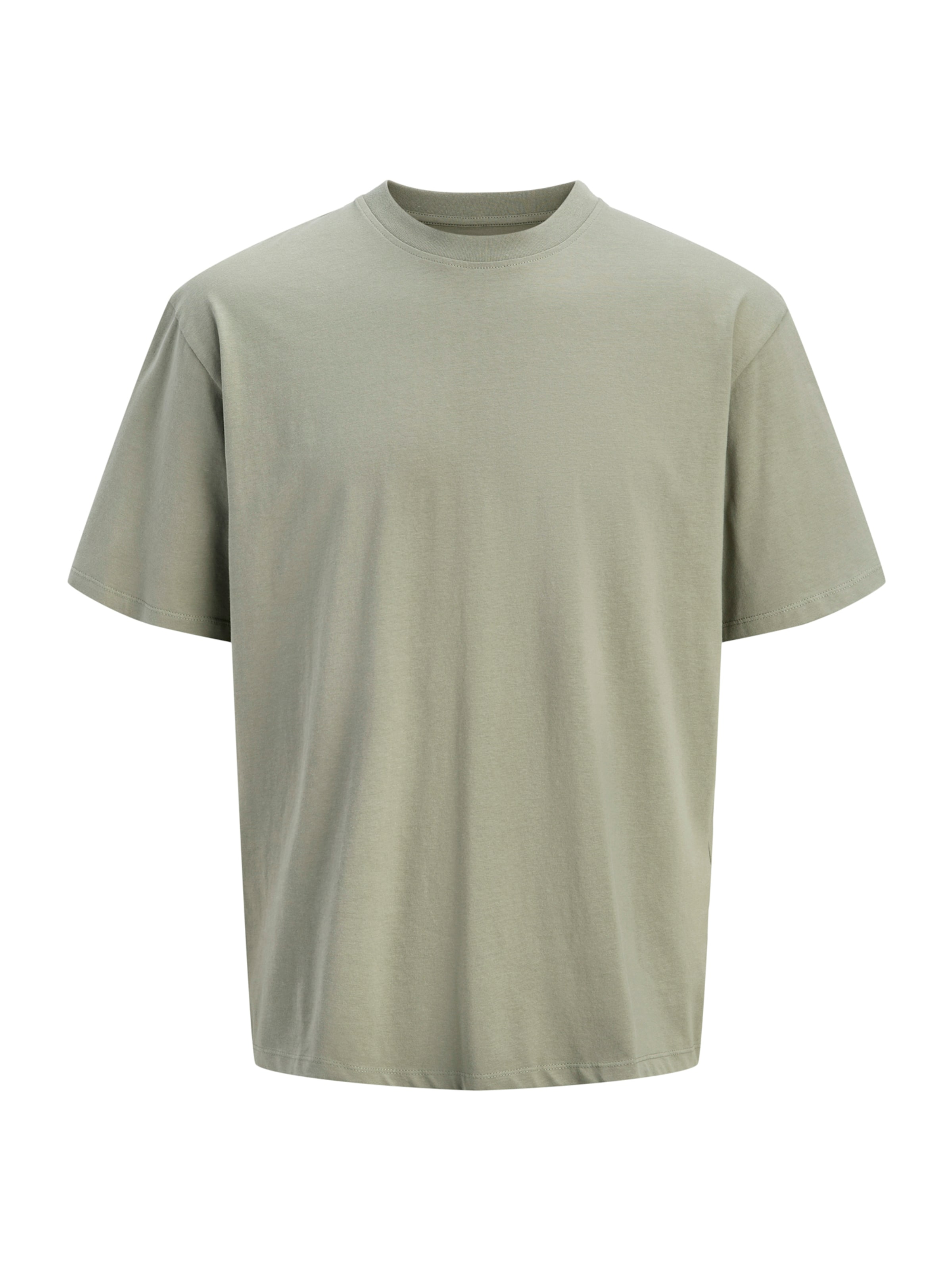 T-Shirt 'JJEBradley' Jack & Jones Plus en vert : devant