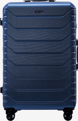 Valisette 'CRAKE' WINGS en bleu : devant